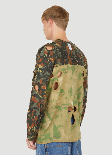 Balaclava Camouflage Long Sleeve T-Shirt PROTOTYPES Balaclava Camouflage Long Sleeve T-Shirt Green typ0350007