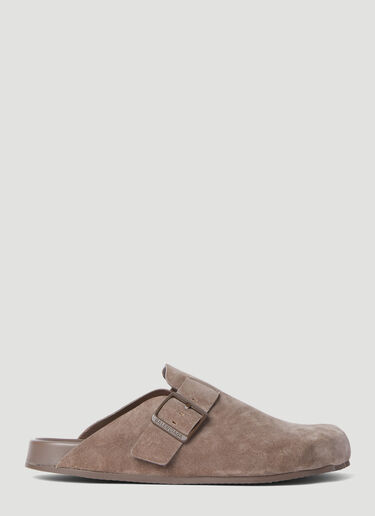 Balenciaga Sunday Mules Brown bal0155039