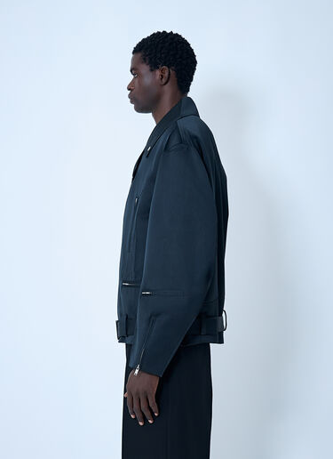 Jil Sander Belted Jacket Black jil0162022