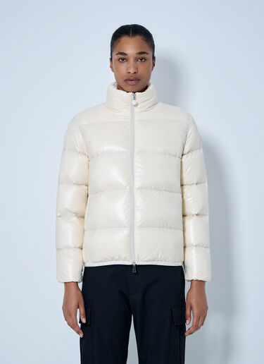 LN-CC® - Moncler: Abbadia Down Jacket - Beige Moncler Abbadia Down Jacket Beige mon0265071
