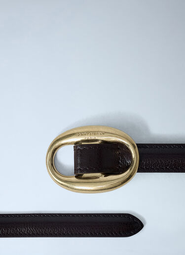 Leather Belt Saint Laurent Leather Belt Green sla0262051