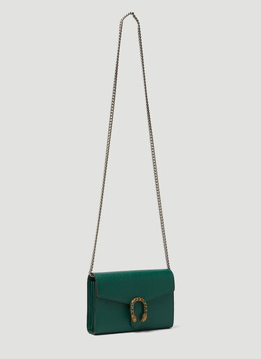 Gucci Unisex Dionysus Mini Shoulder Bag in Green