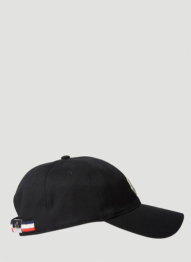 Moncler 徽标贴饰棒球帽 黑色 mon0151041