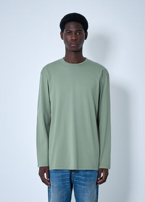 RIER Cotton Long Sleeve T-Shirt Beige rrr0160021