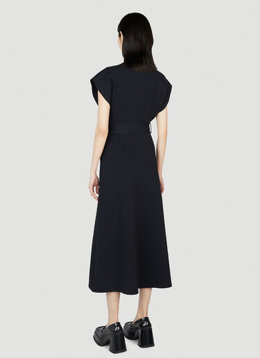 Belted Stretch Knit Dress Gucci Belted Stretch Knit Dress Black guc0251221