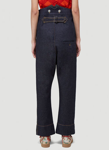 Vivienne Westwood Corset Jeans Black vvw0243003