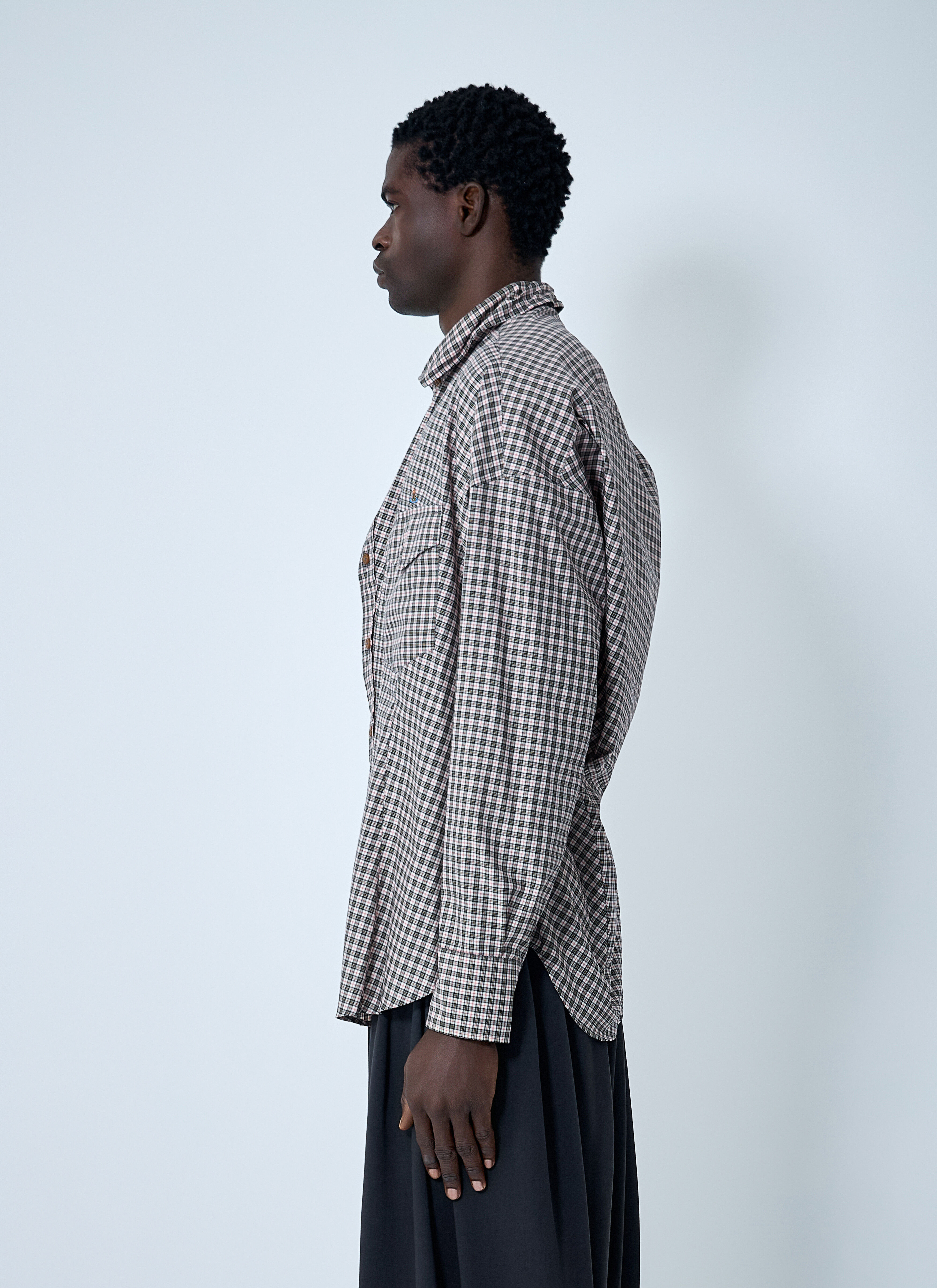 Vivienne Westwood Men's' Chaos Shirt in Green | LN-CC®