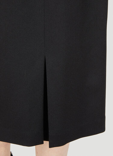 Raf Simons Pleated Skirt Black raf0248003