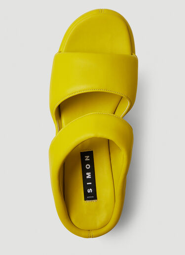 SIMON MILLER Bubble Platform Sandals Yellow smi0249023