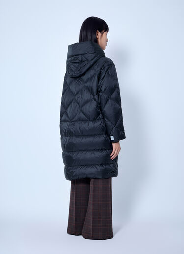 LN-CC® - Max Mara The Cube: Diamond-Quilted Coat - Navy Max Mara The Cube Diamond-Quilted Coat Navy max0266162