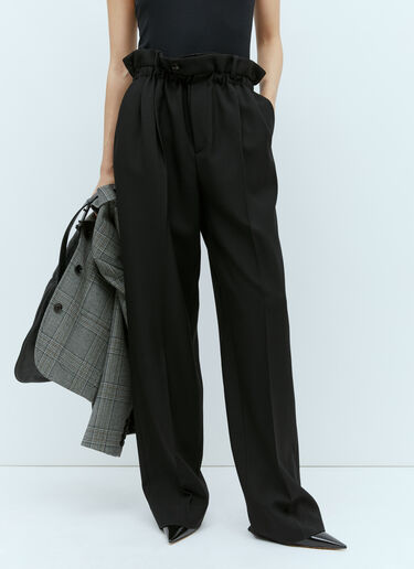 Gucci Tailored Wool Pants Black guc0255039