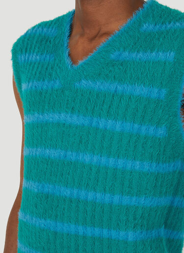 Jacquemus Le Gilet Neve Sleeveless Sweater Green jac0148005