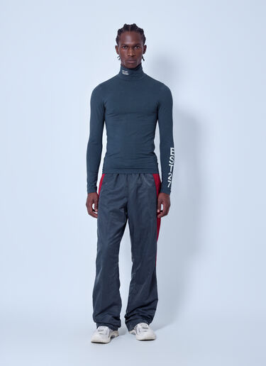 LN-CC® - Lacoste: Runway Loose Fit Stripe Detail Joggers - Grey Lacoste Runway Loose Fit Stripe Detail Joggers Grey lac0166006