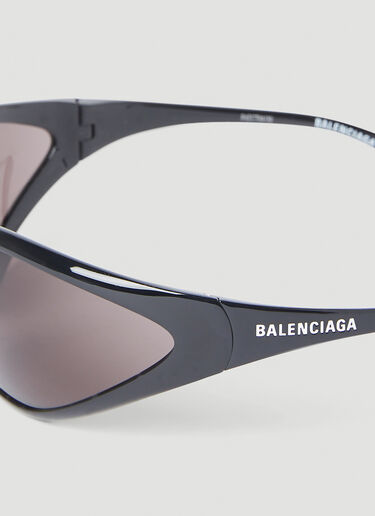 Balenciaga 0285S 90s 오벌 선글라스 블랙 bal0152084