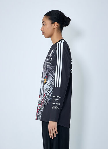 Y-3 MERCEDES Graphic Long Sleeve Jersey Black yyy0364067