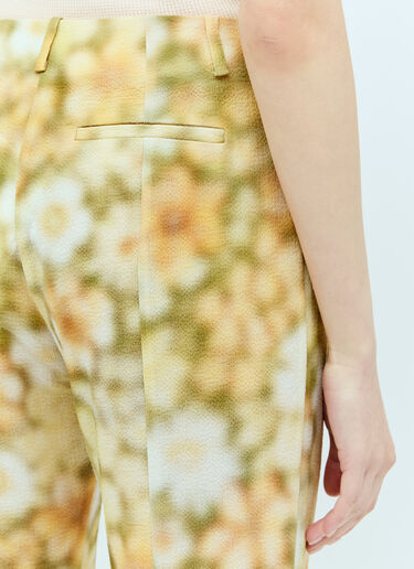 Acne Studios 플루이드 프린트 팬츠  그린 acn0256033