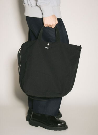 Comme des Garçons Homme Logo Print Tote Bag Black cdh0158008