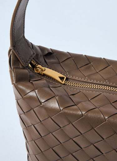Bottega Veneta Mini Wallace Shoulder Bag Brown bov0259024