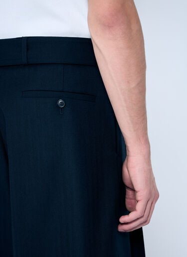Dries Van Noten Pier Pinstripe Pants Navy dvn0158008