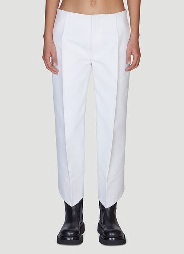 Bottega Veneta Space Curved 长裤 白色 bov0250057