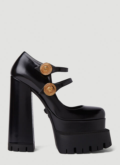 Versace Medusa Aevitas Platforms Pumps Pink vrs0249054