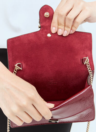 Gucci Dionysus Super Mini Shoulder Bag Burgundy guc0257100