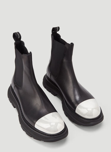 Alexander McQueen Tread Chelsea Boots Black amq0143043