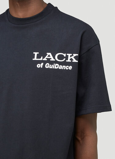 Lack of Guidance Alessandro T-Shirt Black log0144004