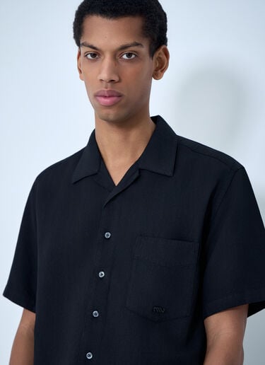 Massimo Osti Studio Carta Polo Short Black mao0164013