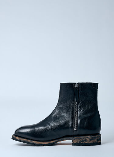 Our Legacy Engine Boots Black our0360025