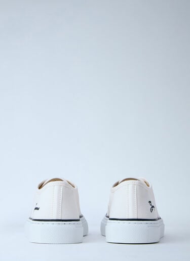 Jacquemus Féfé Canvas Sneakers White jac0264038