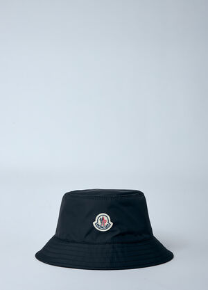 Gucci Logo Motif Bucket Hat Blue guc0159077