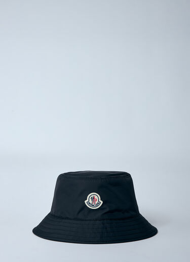 Moncler Logo Motif Bucket Hat Black mon0160032