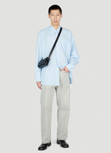 Borrowed Shirt Our Legacy Borrowed Shirt Blue our0153006