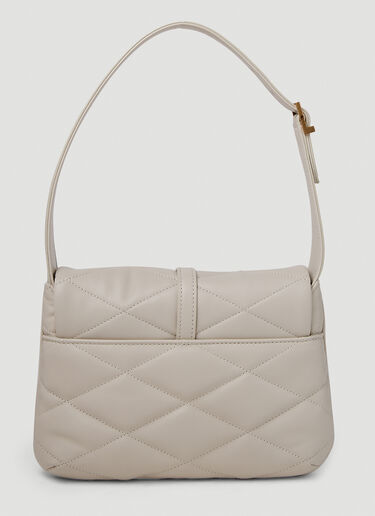 Saint Laurent Le 5A7 Shoulder Bag Cream sla0250034