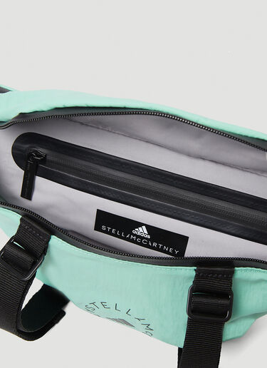 adidas by Stella McCartney 徽标印花腰包 浅绿 asm0247021