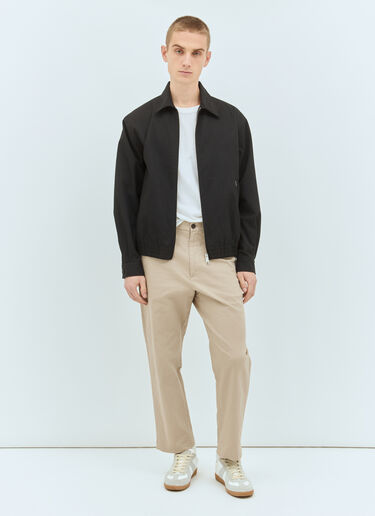 A BATHING APE® Ape Head One Point Chino Pants Beige aba0156003