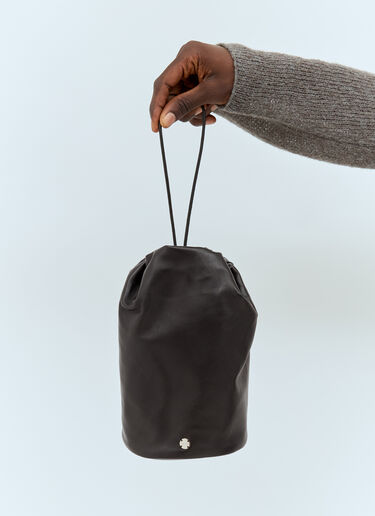The Row Sporty Pouch Black row0157010