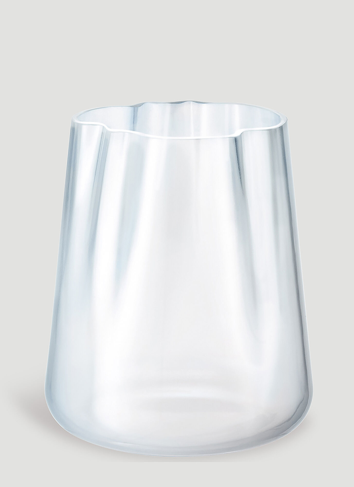 Lsa International Lagoon Medium Lantern Vase Unisex Transparent