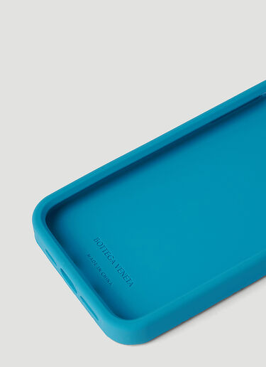 Bottega Veneta Intreccio iPhone 13 Phone Case Blue bov0150054