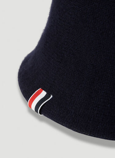 Thom Browne 4바 스트라이프 버킷 햇 블루 thb0251025