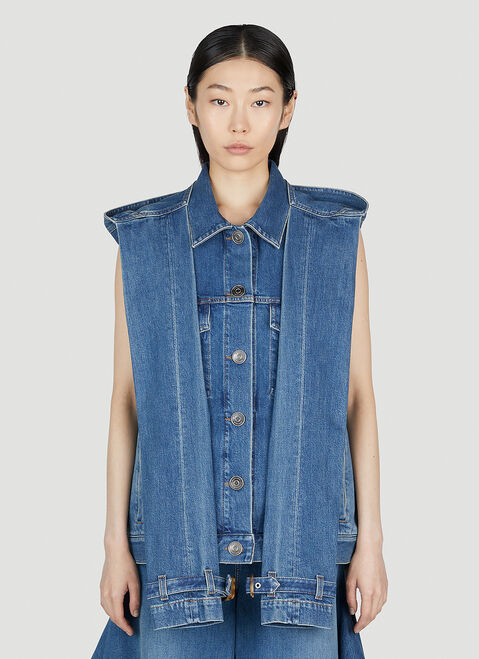 DRx x STEFAN MEIER x LN-CC Stonewashed Denim Jacket Black drs0350001