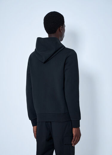LN-CC® - Moncler: Zip Hoodie with Logo Patch - Black Moncler Zip Hoodie with Logo Patch Black mon0165023