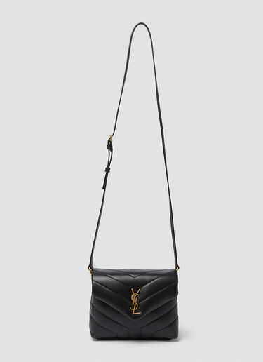 Saint Laurent Loulou Toy Crossbody Bag Black sla0247151