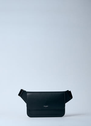 ERL Leather Belt Bag Blue erl0160020