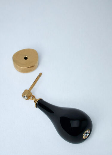 TOTEME Onyx Drop Earrings Black tot0261082