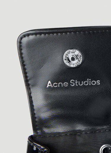 Acne Studios Face Patch Pouch Black acn0149031