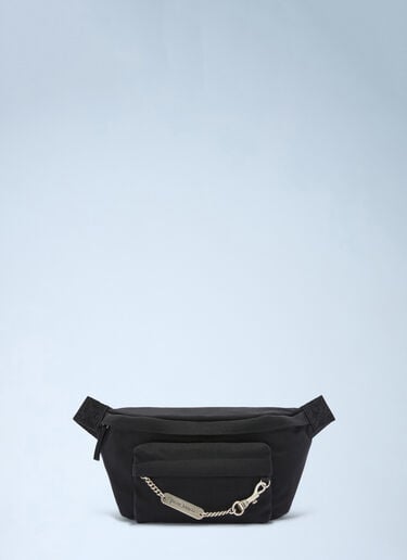Palm Angels Logo Plate Belt Bag Black pma0160037