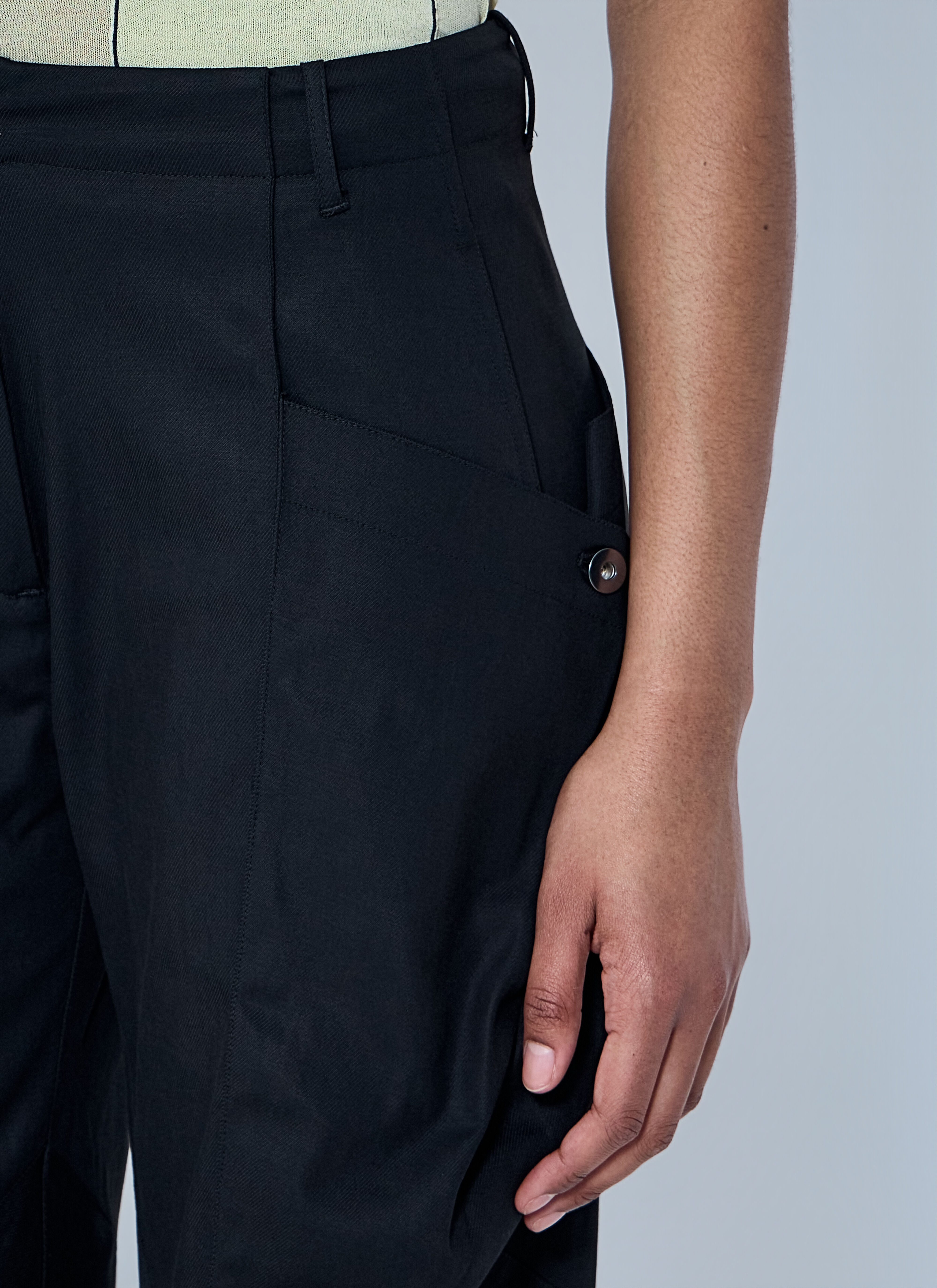 Kiko Kostadinov Women's' Centennial Trousers in Black | LN-CC®