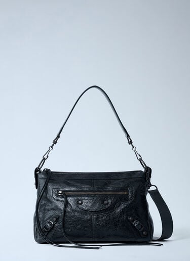 Small Le City Motorcycle Shoulder Bag Balenciaga Small Le City Motorcycle Shoulder Bag Black bal0162014